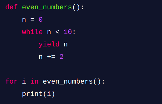 Generators in Python