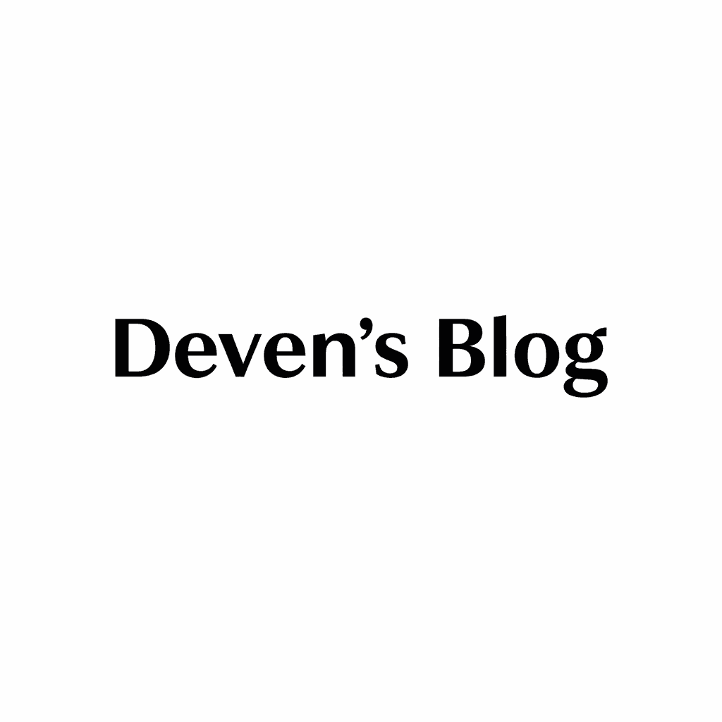 Deven's Blog